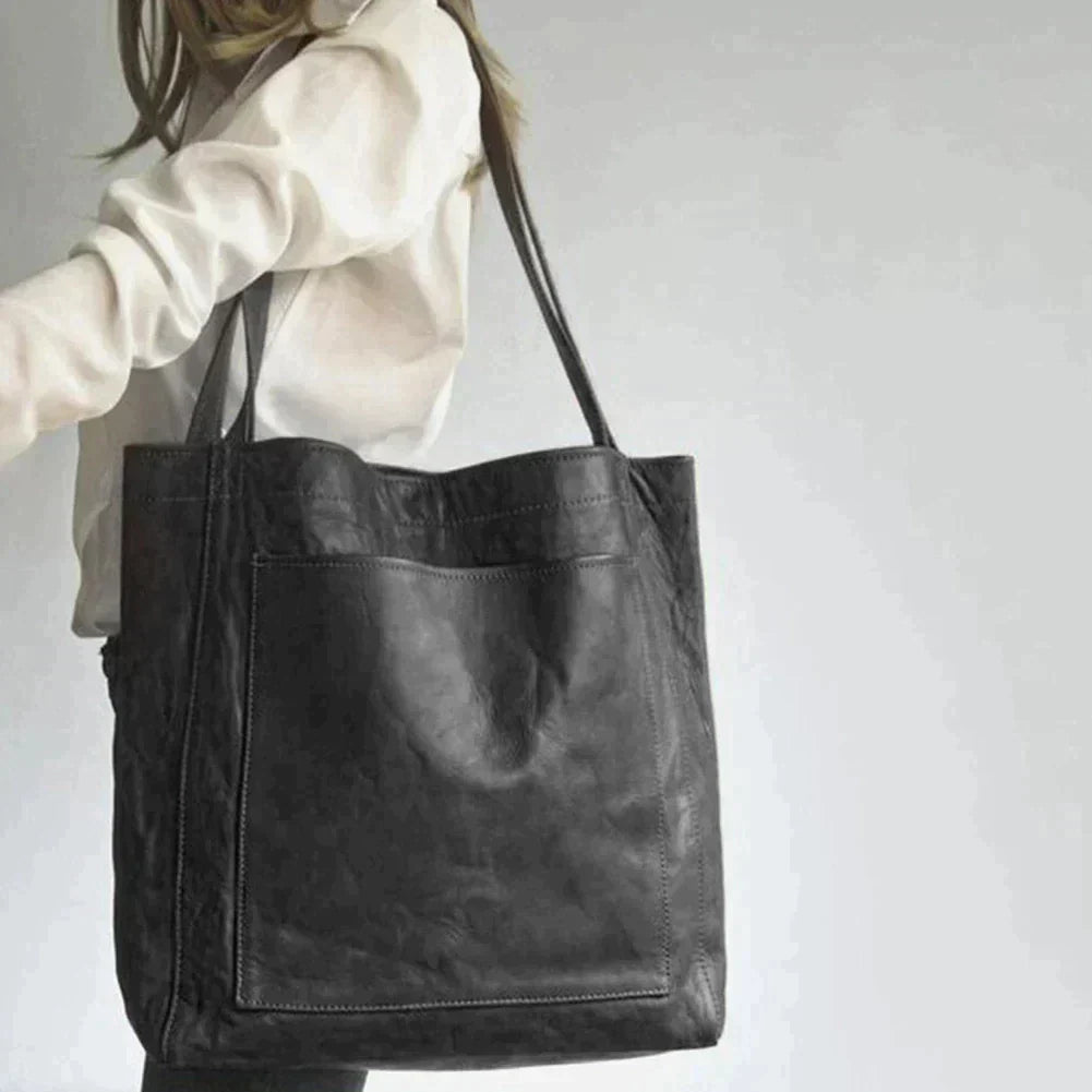 Spacious Women’s Leather Handbag