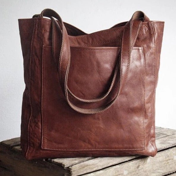 Spacious Women’s Leather Handbag