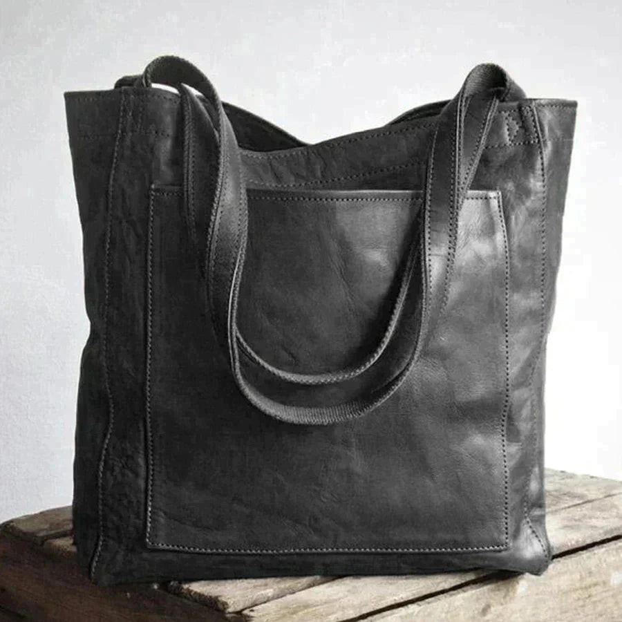 Spacious Women’s Leather Handbag