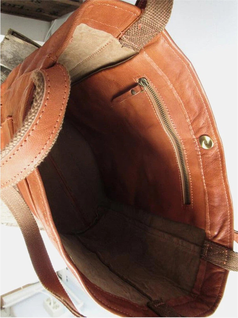 Spacious Women’s Leather Handbag