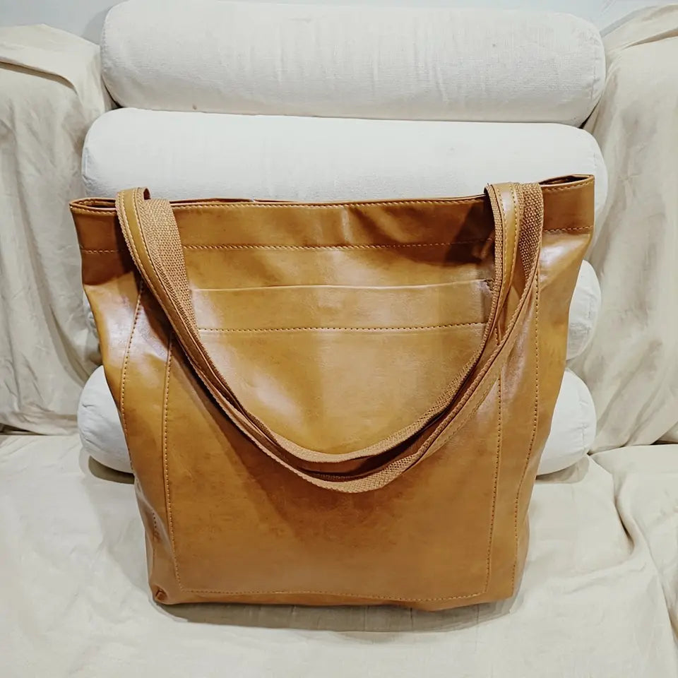 Spacious Women’s Leather Handbag