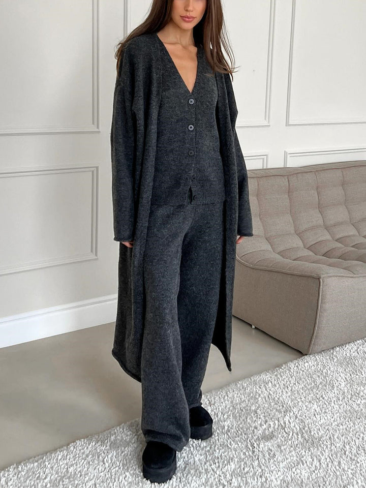 Three-Piece Knit Set