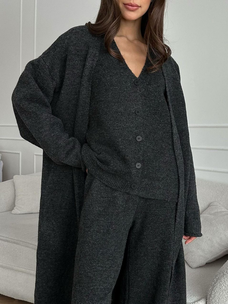 Three-Piece Knit Set