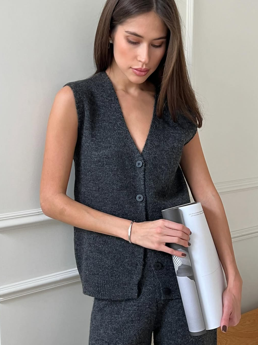 Three-Piece Knit Set