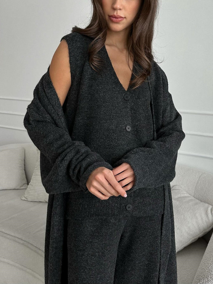 Three-Piece Knit Set