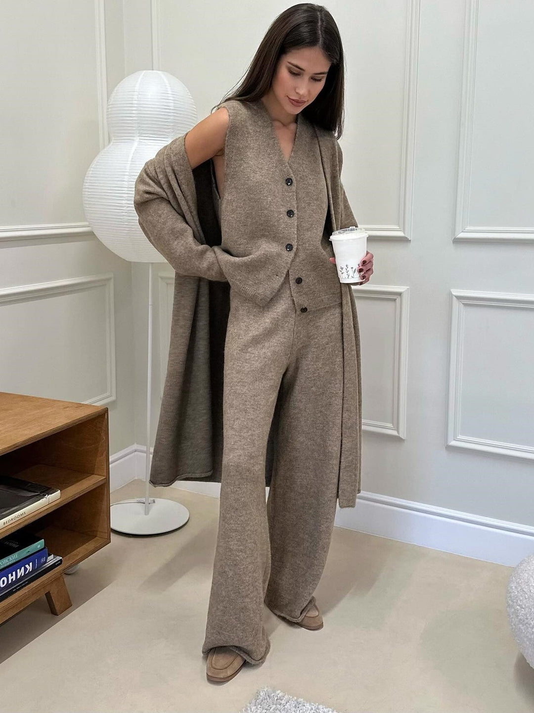 Three-Piece Knit Set