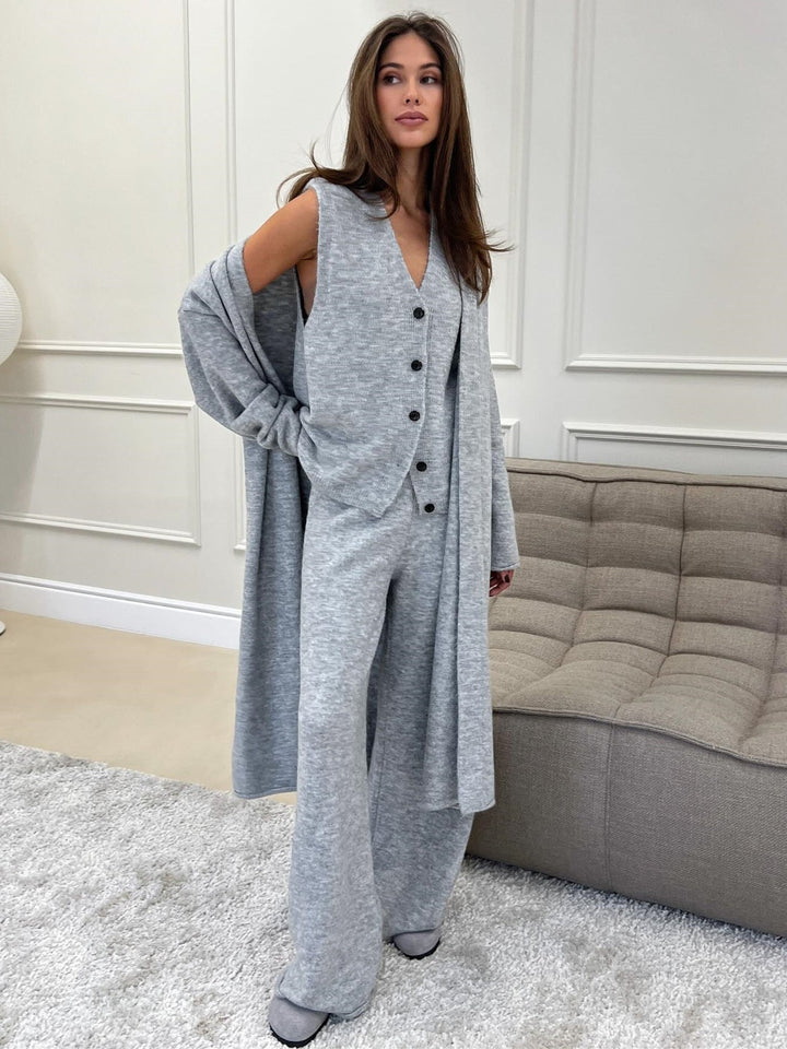 Three-Piece Knit Set