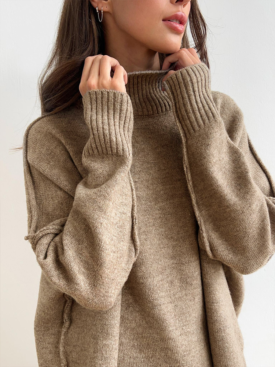 Turtleneck Knit Set