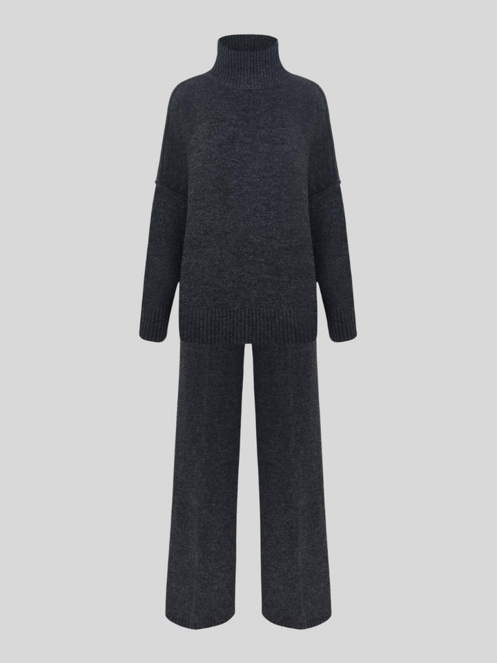 Turtleneck Knit Set