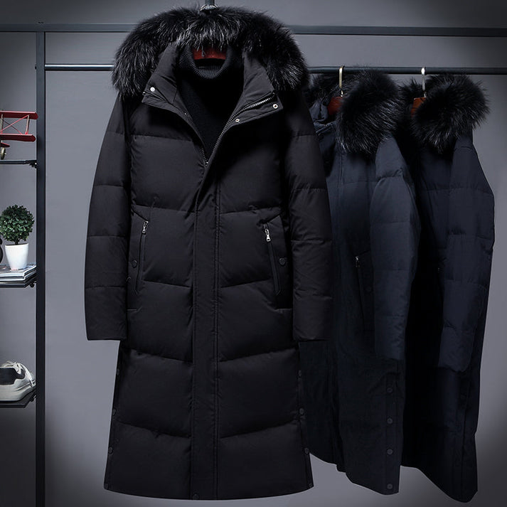 Long Padded Warm Winter Jacket