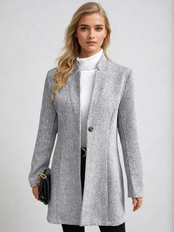 Modern Fashionable Structured Tailored Blazer