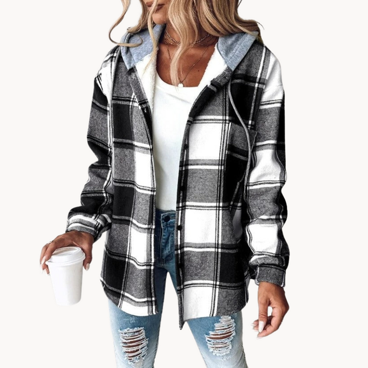 Cosy Bold Pattern Comfort Jacket