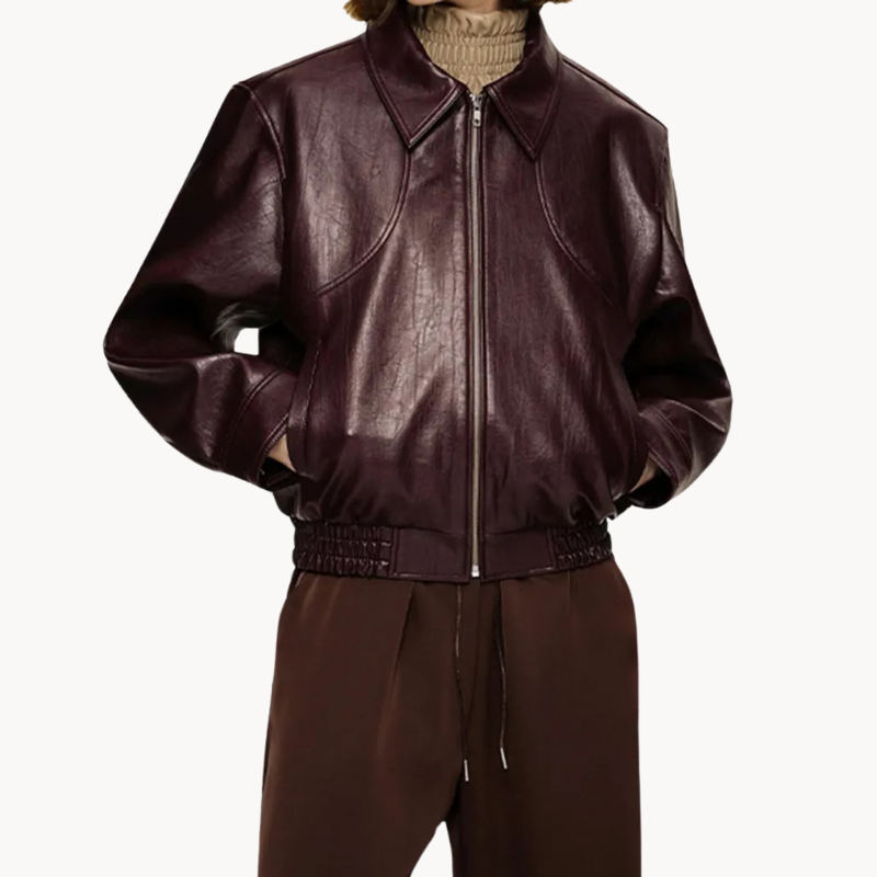 Classic Rich Red Everyday Jacket