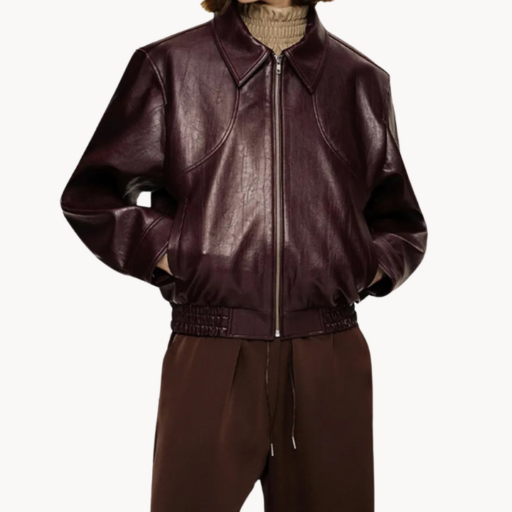 Classic Rich Red Everyday Jacket