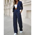 Women's 2-Piece Suit - Blazer and Trousers