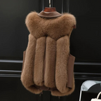 Faux Fur Adjustable Soft Gilet