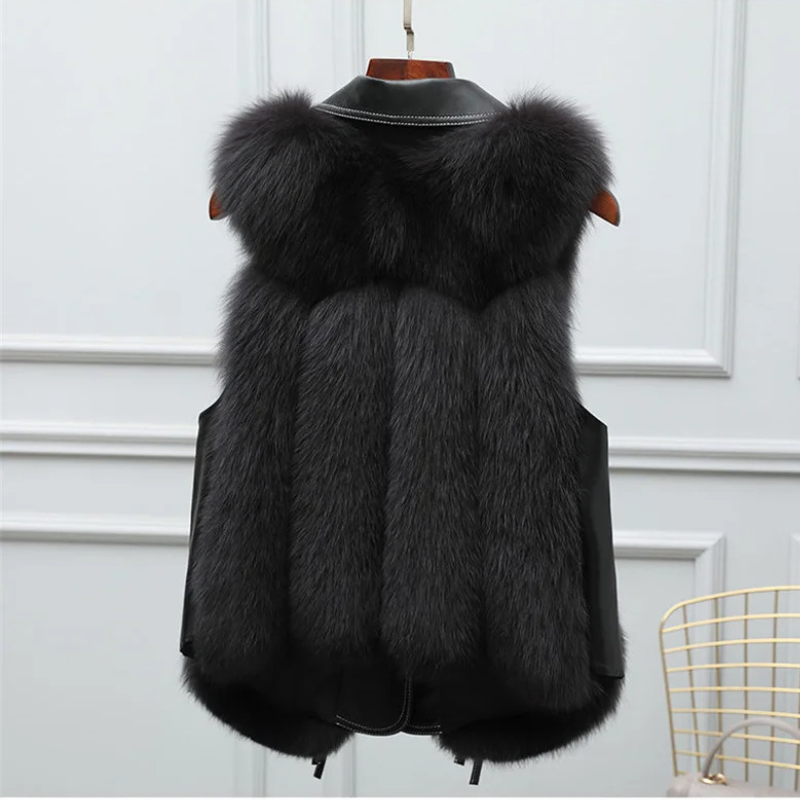 Faux Fur Adjustable Soft Gilet