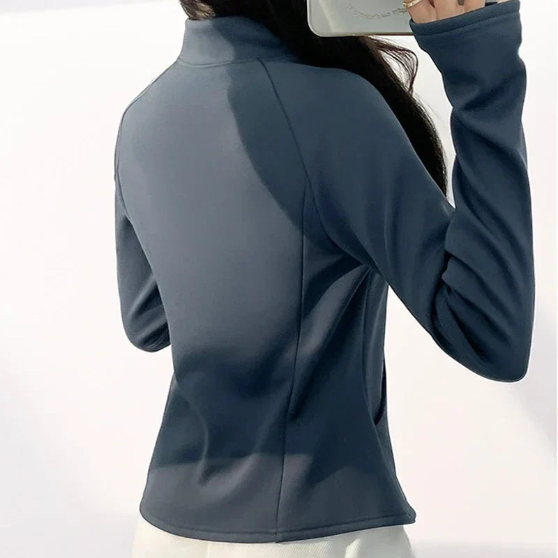 Breathable Soft Fleece Sports Jacket