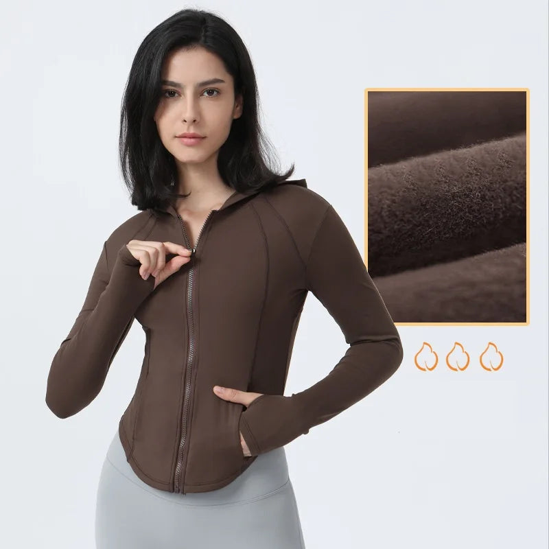 Breathable Warm Winter Fitness Jacket