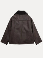 Elegant Fur Collar Winter Jacket