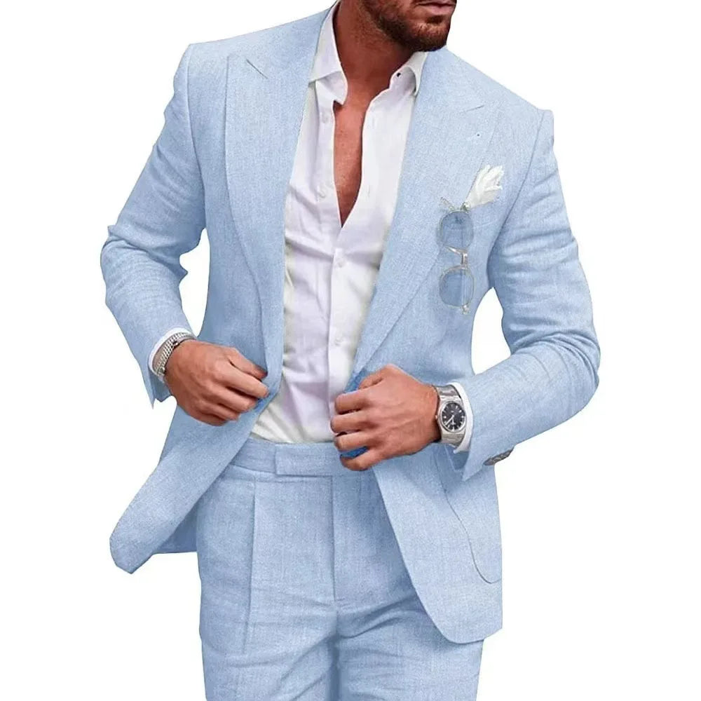Versatile Men’s Two-Piece Suit