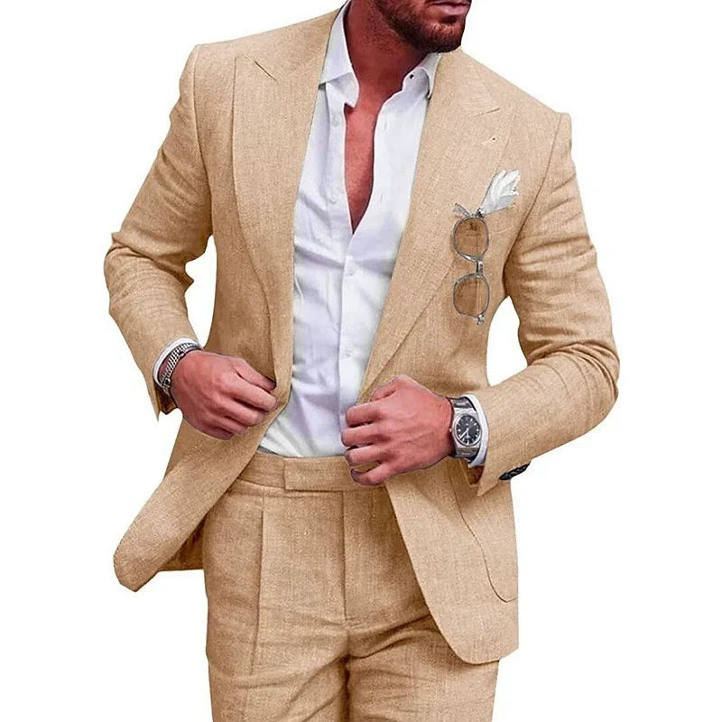Versatile Men’s Two-Piece Suit