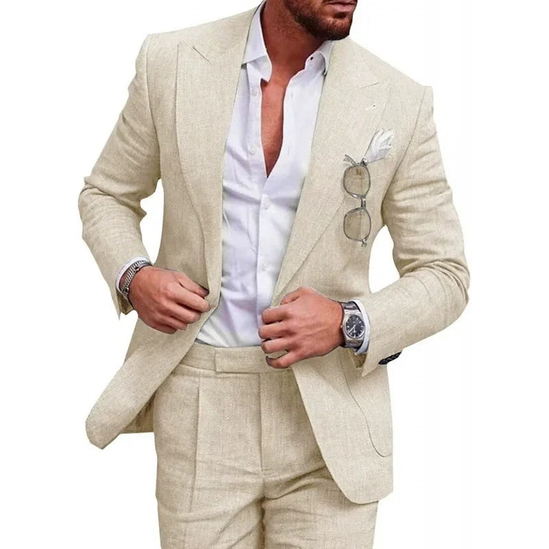 Versatile Men’s Two-Piece Suit