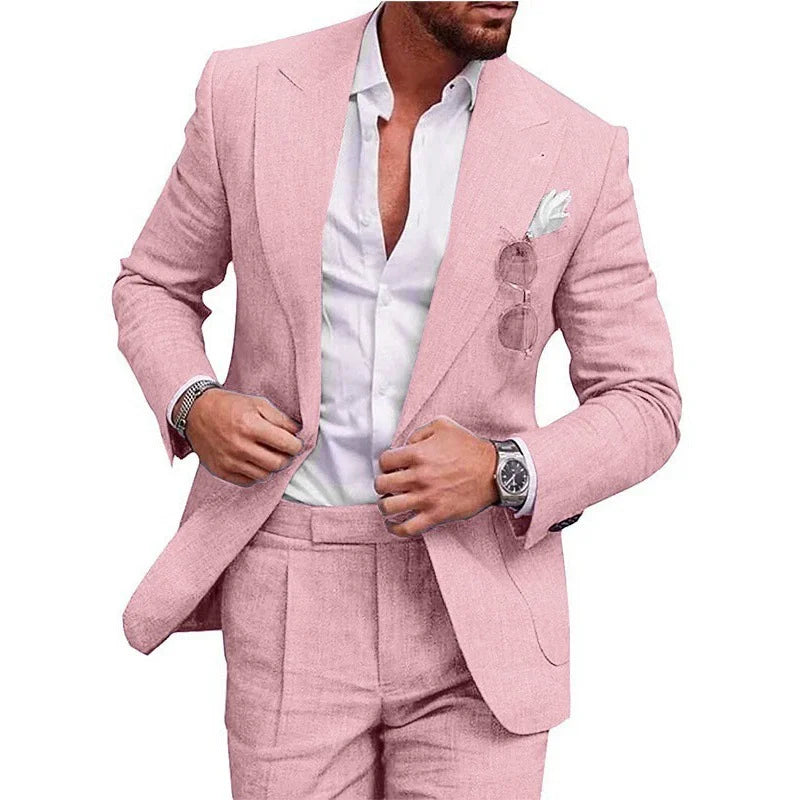 Versatile Men’s Two-Piece Suit