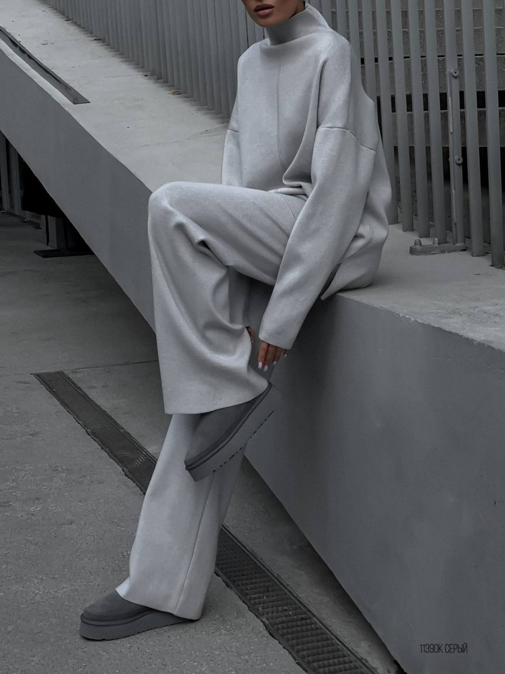 Viscose Wool Women’s Knit Set