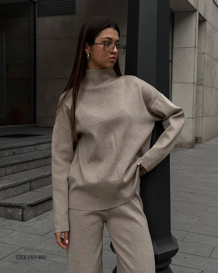 Viscose Wool Women’s Knit Set