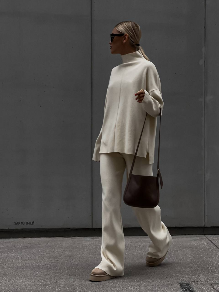 Viscose Wool Women’s Knit Set