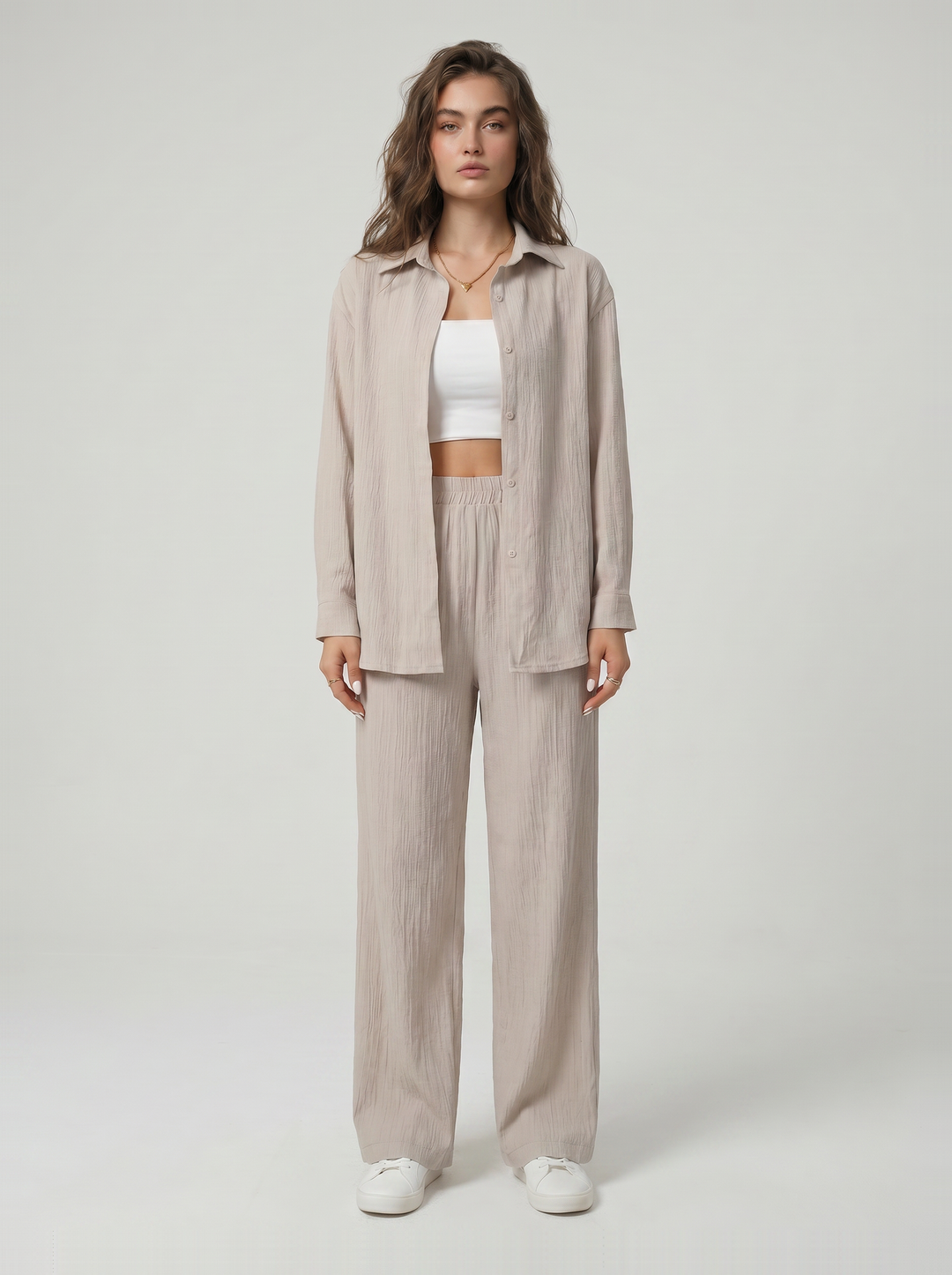 Wide Leg Women’s Two-Piece Set