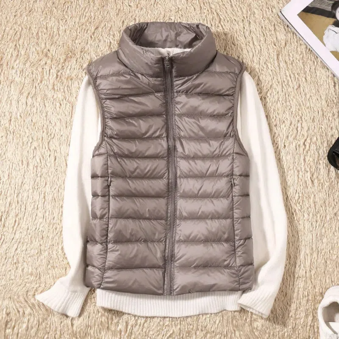 Windproof Women’s Puffer Vest