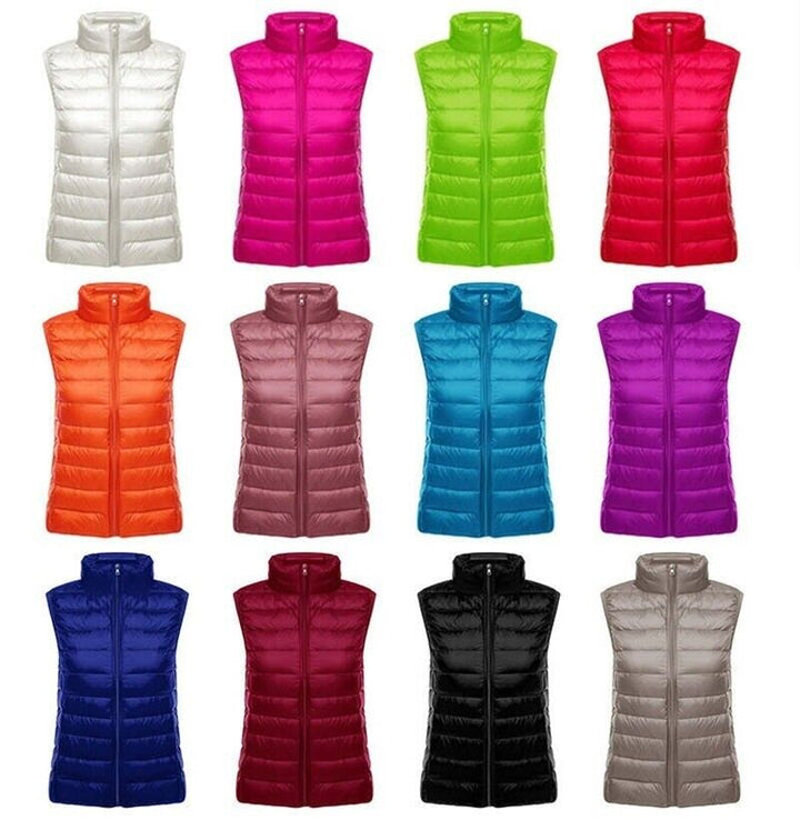 Windproof Women’s Puffer Vest