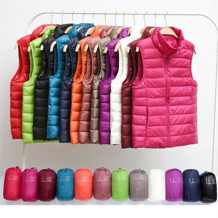 Windproof Women’s Puffer Vest