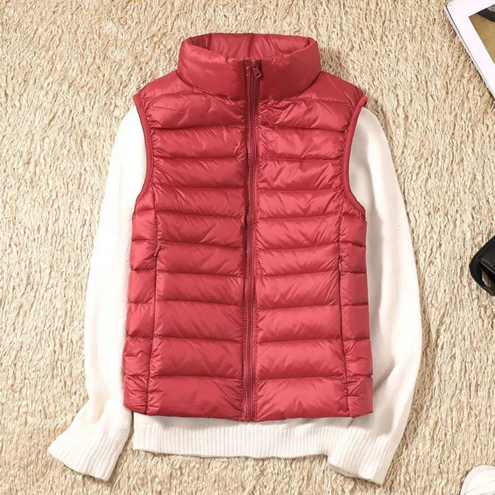 Windproof Women’s Puffer Vest