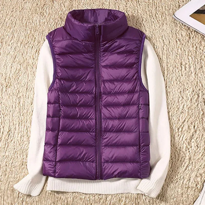 Windproof Women’s Puffer Vest