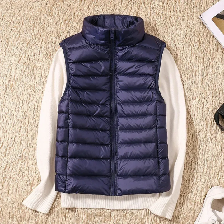 Windproof Women’s Puffer Vest