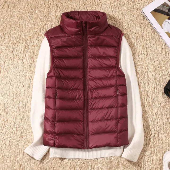 Windproof Women’s Puffer Vest
