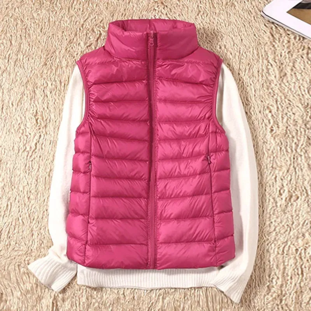 Windproof Women’s Puffer Vest