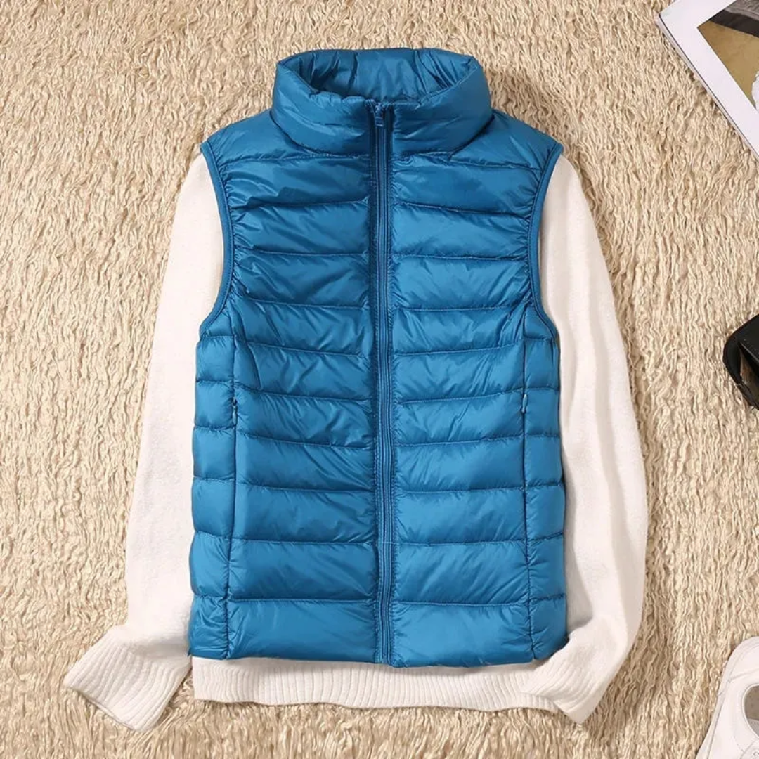 Windproof Women’s Puffer Vest