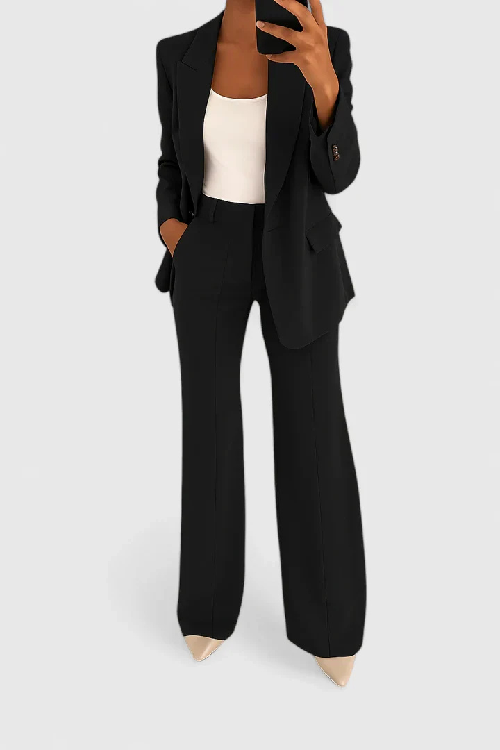 Women’s Trouser Set Office Blazer Style