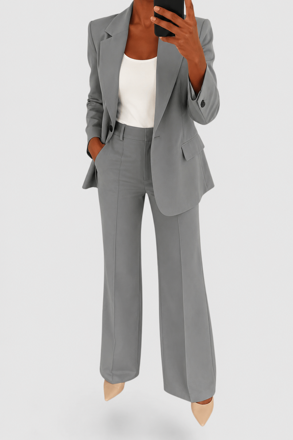 Women’s Trouser Set Office Blazer Style