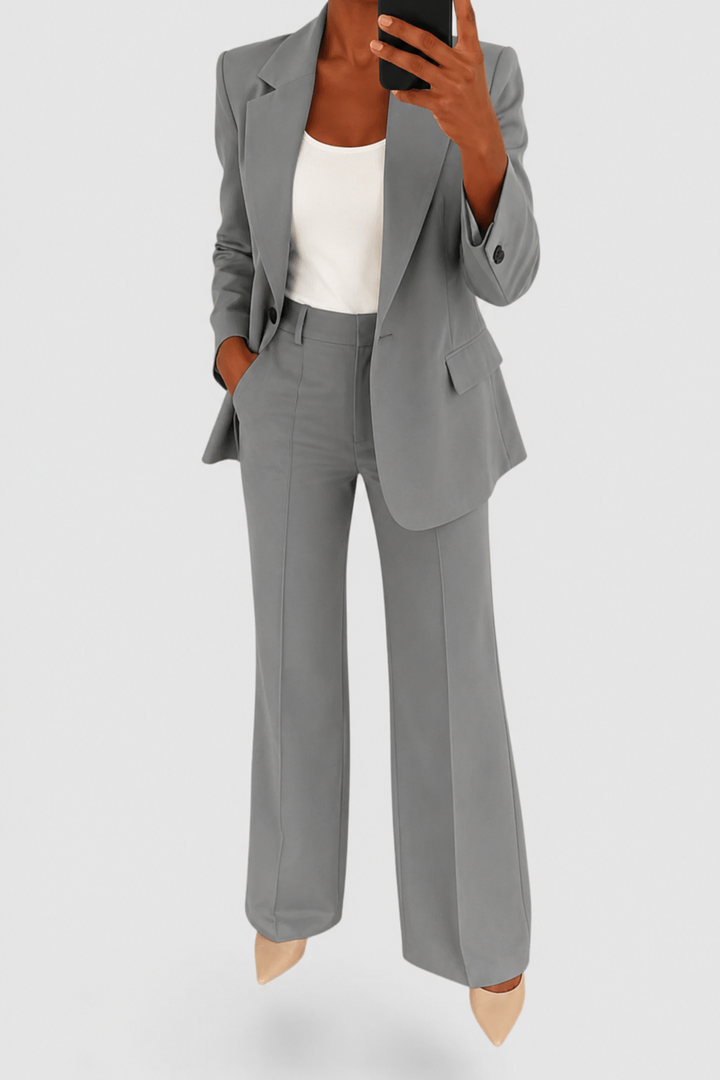 Women’s Trouser Set Office Blazer Style