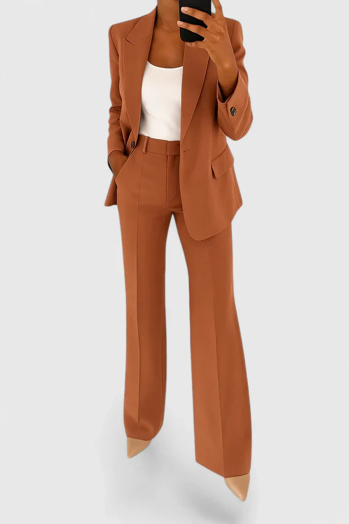 Women’s Trouser Set Office Blazer Style
