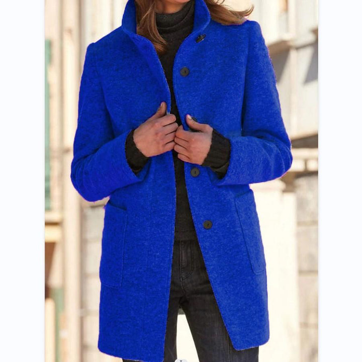 Women’s Wool Coat Retro Style