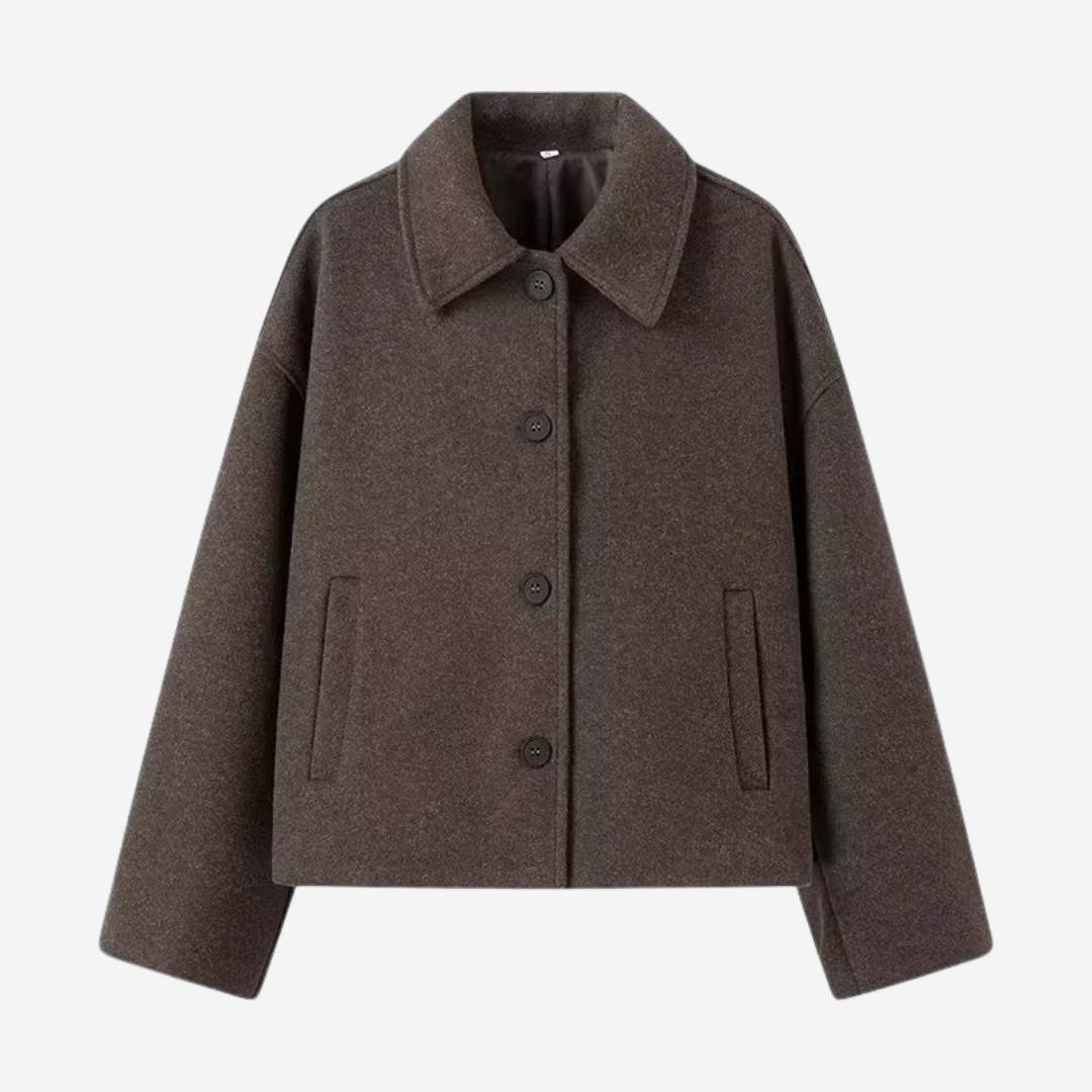Classic Tailored Brown Casual Jacket