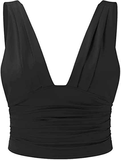 Women's V-Neck Sleeveless Shell Top