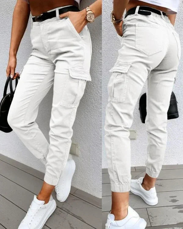 Women’s High Waist Cargo Pants