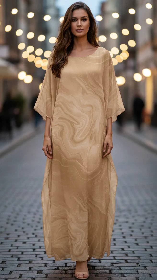 Women’s Chiffon Flowy Maxi Dress